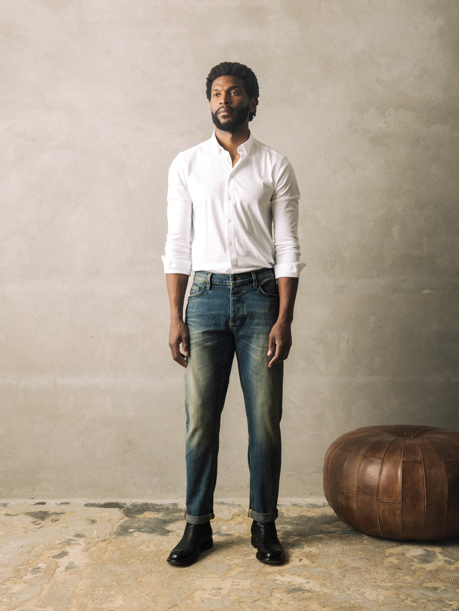 Modelshot / Vintage Blue / Detail